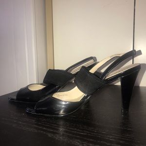 Ellen Tracy Patent Leather Heels